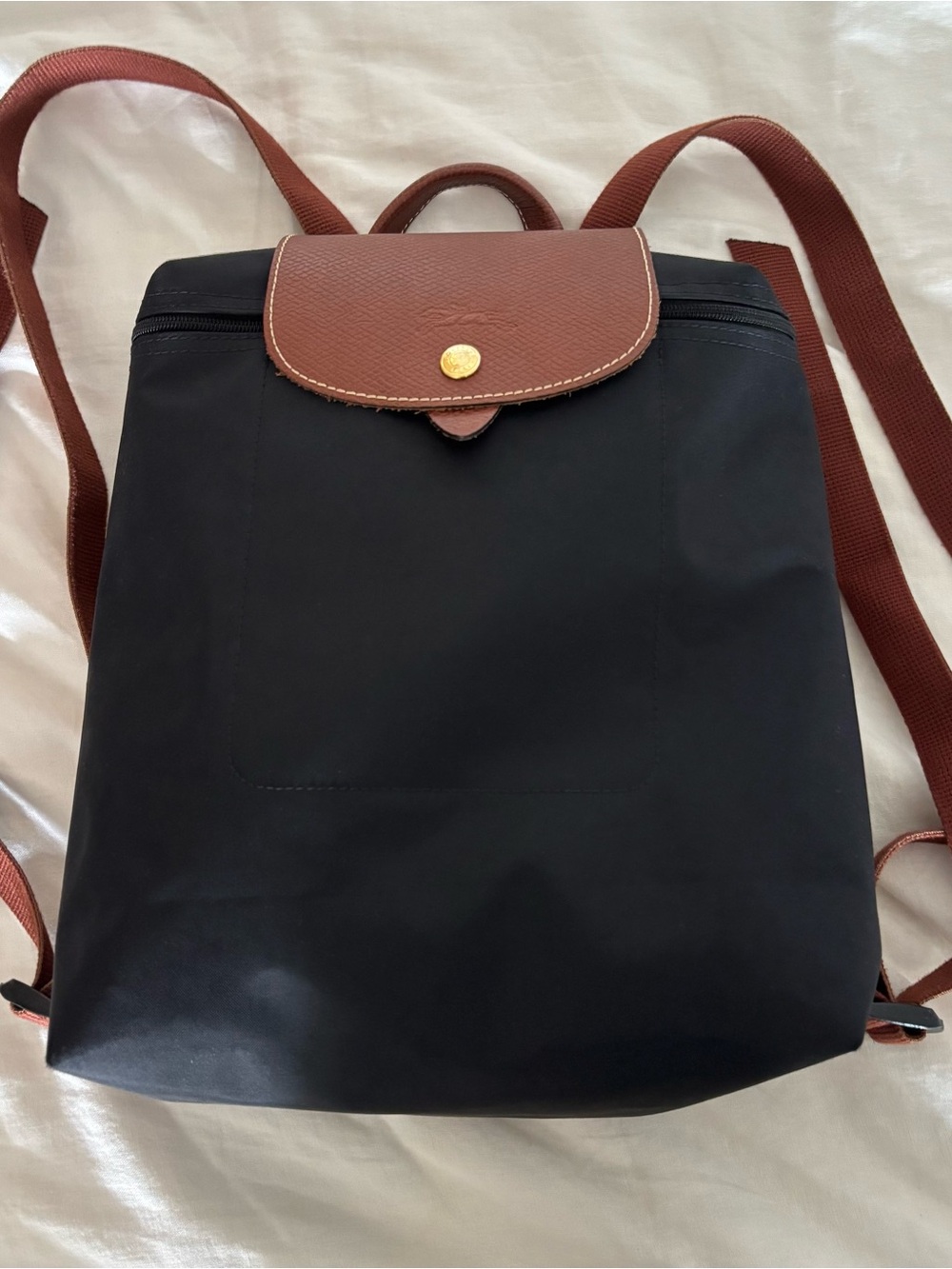 Longchamp Backpack Le Pliage Black